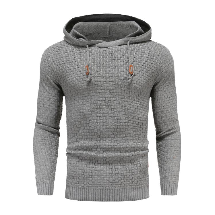 Strukturierter Kapuzenpullover Herren | Moderner Strick mit Urbanem Stil