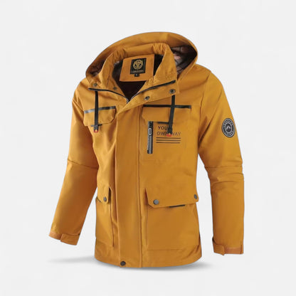 Tristan | Herren Hooded Windbreaker – Leichte Outdoor Jacke mit Kapuze für Alltag & Freizeit