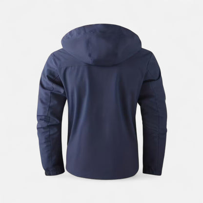 Tristan | Herren Hooded Windbreaker – Leichte Outdoor Jacke mit Kapuze für Alltag & Freizeit