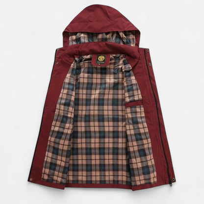 Tristan | Herren Hooded Windbreaker – Leichte Outdoor Jacke mit Kapuze für Alltag & Freizeit