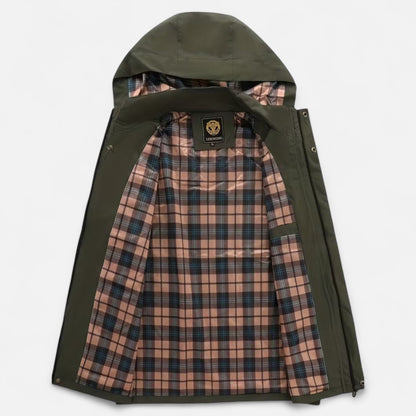 Tristan | Herren Hooded Windbreaker – Leichte Outdoor Jacke mit Kapuze für Alltag & Freizeit