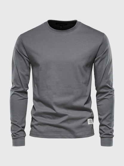 Frederick | Herren Rundhals Sweatshirt | Klassisches Baumwoll Basic