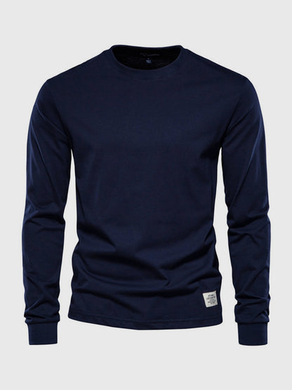Frederick | Herren Rundhals Sweatshirt | Klassisches Baumwoll Basic