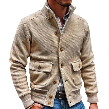 Strukturierte Freizeitjacke Herren | Lässige Eleganz & Funktionalität