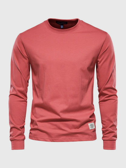 Frederick | Herren Rundhals Sweatshirt | Klassisches Baumwoll Basic