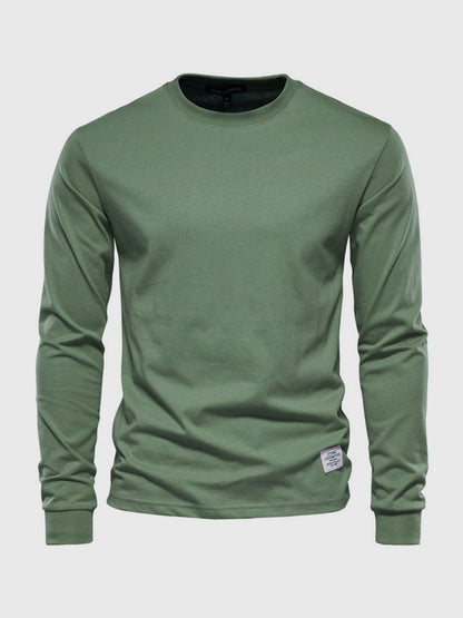 Frederick | Herren Rundhals Sweatshirt | Klassisches Baumwoll Basic