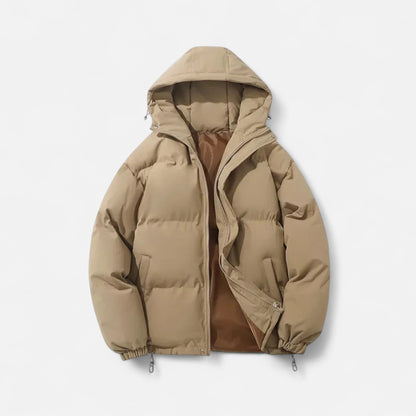 Hooded Cotton Puffer Jacket | Unisex, Leicht & Wärmend