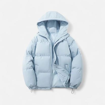 Hooded Cotton Puffer Jacket | Unisex, Leicht & Wärmend