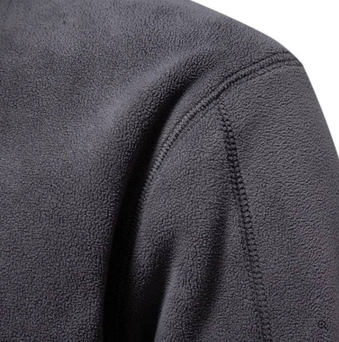 Kilian | Sweatshirt mit Reißverschluss und Kragen