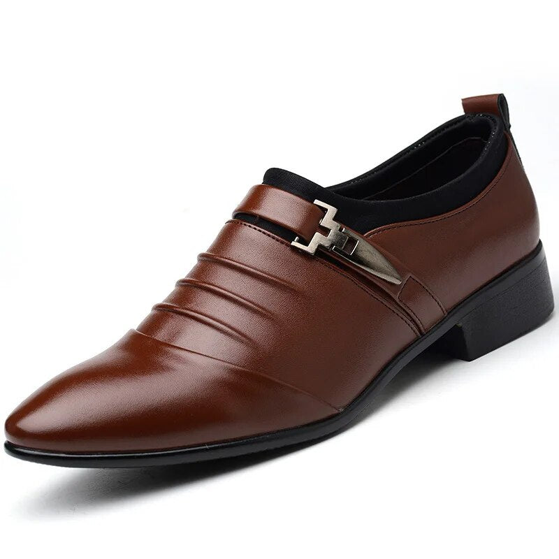 Phineas | Herren Elegante Slip-On Business Oxford Schuhe – Stilvoll & Bequem