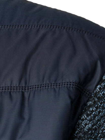 Bertoll | Elegante Herren-Cardigan-Jacke mit Reißverschluss und Rollkragen