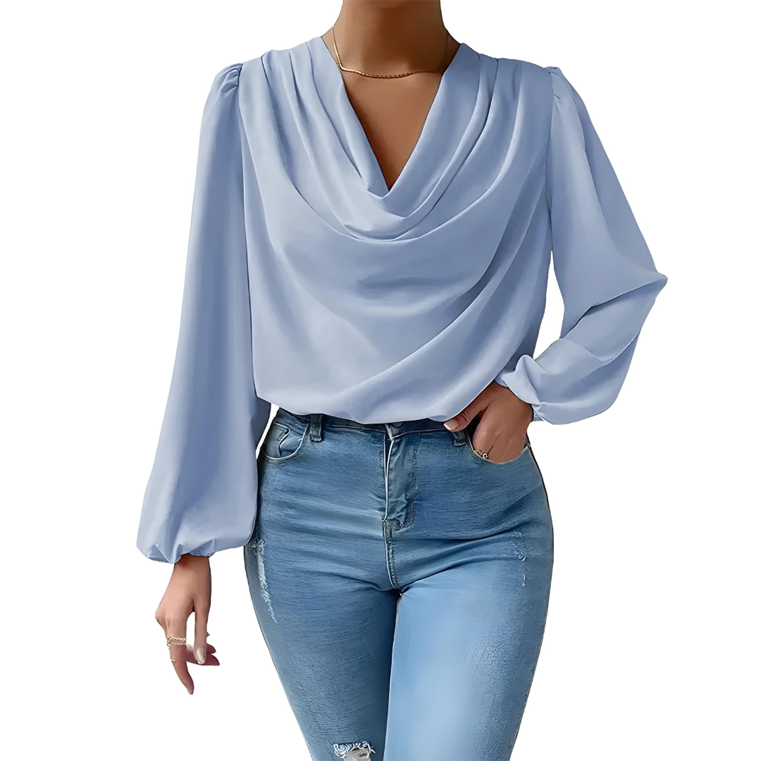 Nila | Elegante Satinbluse