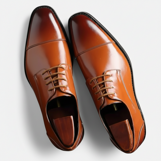 Herren Heritage Leather Oxford | Elegante Klassik & Zeitloser Stil