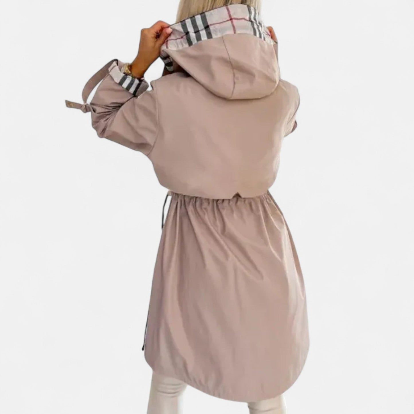 Damen Übergangsjacke mit Kapuze | Leicht, feminin & urban stylisch