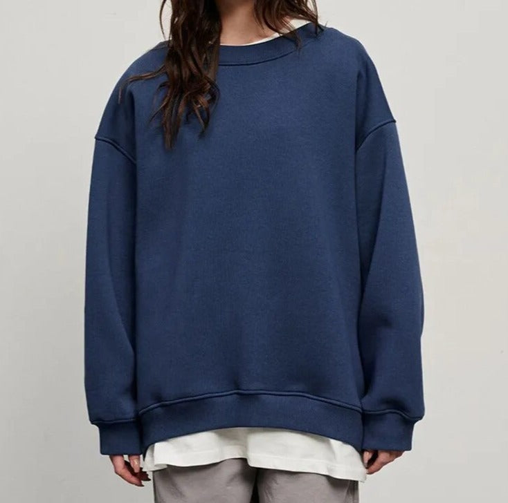 Orianna | Oversized Basic Pullover für lässigen Komfort